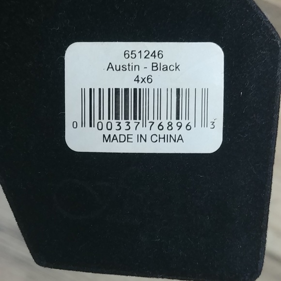 🎉2/$16 Metal Fancy Black Metal 3x6 Picture Frame - Picture 3 of 4